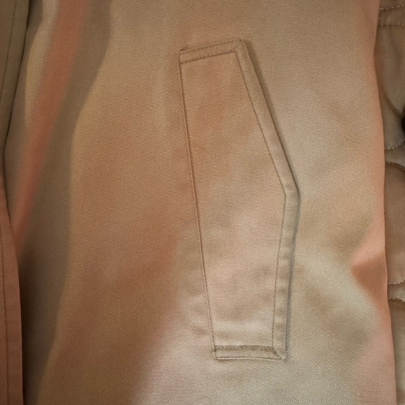 Vintage London Fog Khaki Mid Length Jacket Size 40L Weatherwear of Distinction - Picture 13 of 14